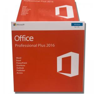 China Software Office 2016 Pro Plus Keys Sent By Email Key Card Stickers Microsoft Office 2016 PP License supplier