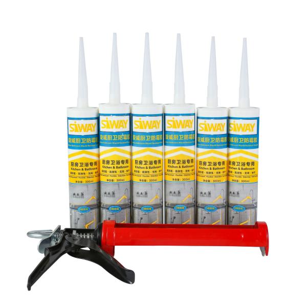 300ml 7.8mm Sealant Cordless Caulk For Construction Glass