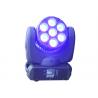 China Les vacances 11/17 principales mobiles professionnelles de la Manche d'éclairage d'étape légère de 7pcs LED l'angle de faisceau lumineux lampe du DJ wholesale