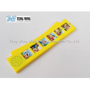 Plastic Yellow 6 Button Sound Board Used In Story Kids Sound Books