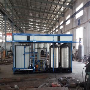 Steel Plate Two Soap Tanks Bitumen Emulsion Machine For Construction Works