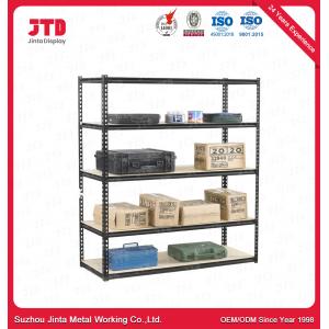 Heavy Duty Cold Rolled Steel Boltless Metal Shelving For Warehouse Storage