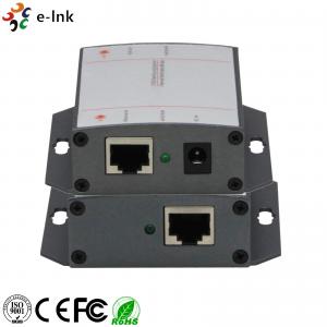 China DC48V Single Port PoE Injector With IEEE802.3af IEEE802.3at Standards supplier
