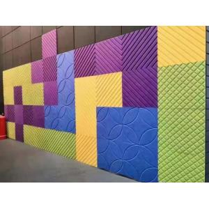 3D 9mm Wall Hanging  Sound Dampening Acoustic Wall Panels Plate