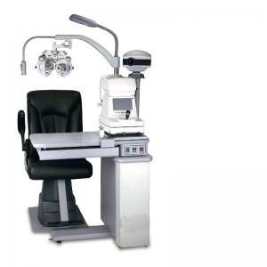 China With Drawer for Trial Lens Set Save Space Ophthalmic Chair Unit For One Instrument Arm Liftable ElectrIC Chair GD7506 supplier