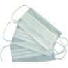 Civilian Disposable 3 Ply Face Mask With Elastic Ear Loop Non Woven Material