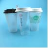 350ml Milkshake Disposable Bubble Tea Cups Cylinder Shape