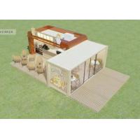 China 20GP Combined Container Store Modular Shipping Container House on sale
