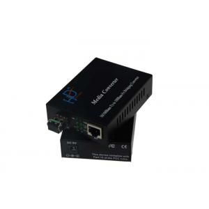 GE SFP Gigabit Fiber Transceiver With Status LEDs , Gigabit Ethernet Fiber Media Converter