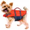 Safe & Durable Dog Float Coat Life Jacket with One Rescue Handle