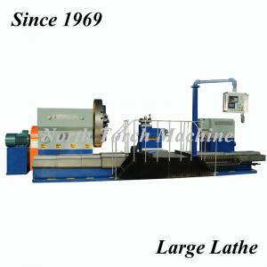 China Heavy Duty Lathe Machine , Conventional Turning Machine For Shipyard Propeller supplier