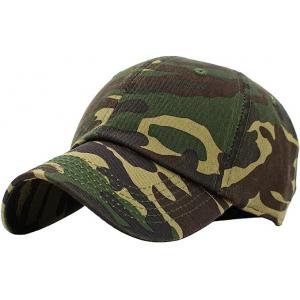 China Profile Hat Baseball Cap Outdoor Camouflage Fishing Cap, Dad Hat Adjustable Unconstructed Plain Cap supplier
