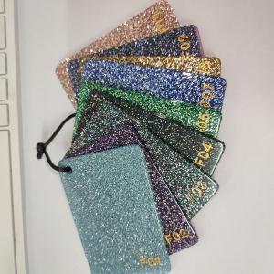 China Rainbow Colored Acrylic Glitter Perspex Sheet For Laser Cutting 2mm 12x20 supplier