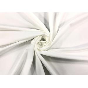 White Underwear Fabric 170GSM 84% Polyester 16% Spandex High Elasticity