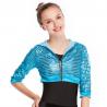 China MiDee Sequins Hoodies Hip Hop Performance Dance Top Short Jacket For Girls wholesale