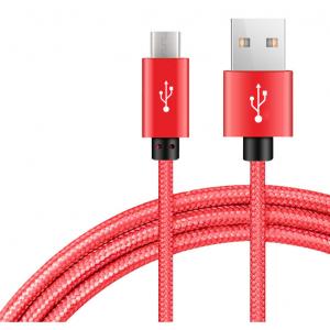 1m 2m 3m Usb To Micro Usb Charging Cable Copper Nylon Braided Type C Technology