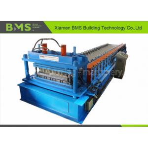 15KW Gcr15 Shafts Material AUTO Change Shelf Deck Panel Roll Forming Machine