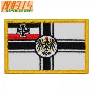 German Flag Iron-on Patch Germany Sew On Bundesadler Embroidered Deutschland Flagge Patch