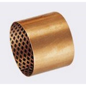 China Oilless Lubrication Wrapped Bronze Bushings , Graphite Bronze Bushing For Marine Use supplier