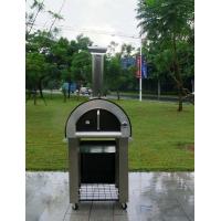 China 304S Stainless Steel Wood Fired Pizza Oven 70cm Outdoor Stainless Steel Pizza Oven on sale