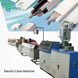China Online Support After Service Sino-Holyson PVC Electric Cable Trunking Making Machine supplier