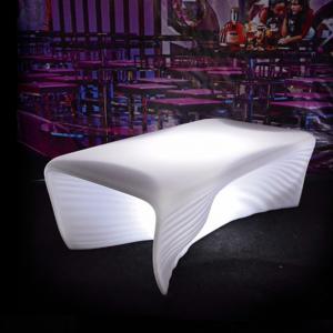 Illuminated Modern LED Glow Furniture , Interactive LED Lounge Table