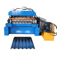 China Cold Forming PLC Floor Decking Machine / Equipment 15m/Min on sale