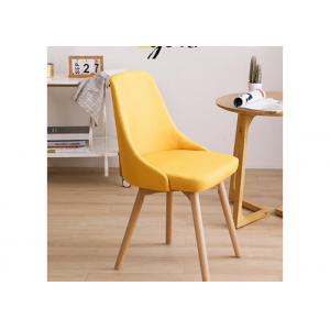 Ergonomic Curved Nordic Style Dining Chair beech Dining Room Furniture