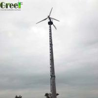 China Small Horizontal Pitch Control Wind Turbine Generator System Home 20kw on sale