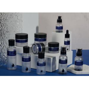 1000ml Cosmetic Cream Serum Plastic Bottle Jar With Wooden Lid Foam Pump