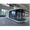 China Experience Luxury In A Capsule House With A Broader View Wall Rock Wool Sandwich Panel wholesale