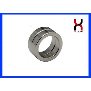 China Permanent N35 N42 N52 NdFeB Ring Magnet Zinc / Nickel Coating Customized Diameter supplier
