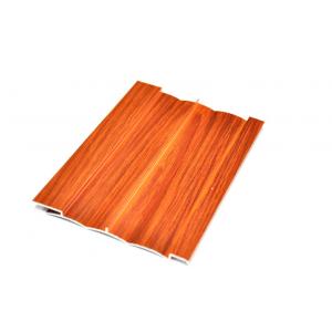 China Customized Mill Finished Wood Grain Aluminum Profiles For Furniture supplier