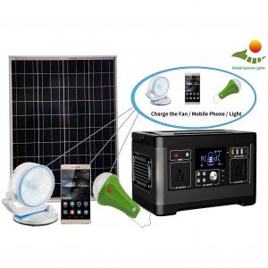 China ABS 120W Solar Home Portable System  Solar Generator For Home supplier