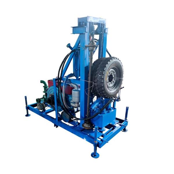 High-Torque Hydraulic Water Drilling Unit With Dual Capabilities 150m Depth & 1.5t Payload Handling