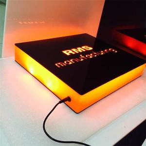 China Professional hot sale acrylic tabletop led light sign display supplier