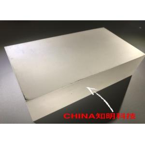 Thickness 51mm Sapphire Optical Windows Crystal Rough Cube Blocks For Aspherical Dome