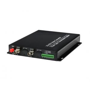 2 Chs 3G SDI HD SDI Video to Fiber Optic converter , CCTV Video Converter SM / MM Fiber