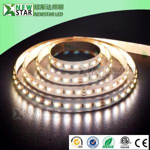 China CCT 3528 2 chips in one 12v 24v led CCT adjustable flexible strip 3000k to 6000k dimmable dual white led strip lights supplier