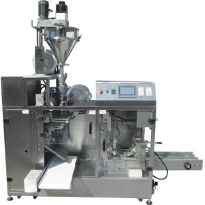 China A máquina de enchimento horizontal do malote de Doypack Premade pulveriza a embalagem granulada do PE 1PH de OPP supplier