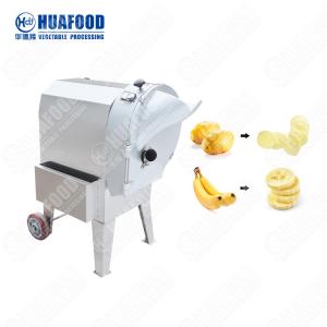Automatic Cassava Cutting Banana Chips Cutter Fruit Slicer Slicing Plantain Banana Chopper Machine yam cutting machine