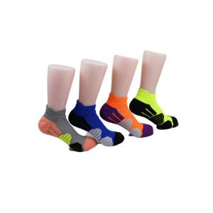 Men Low Cut Socks  ,  Custom Logo Colorful Patterned Ankle Athletic Cycling Running Socks