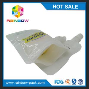 China Customized Reusable  Plastic Stand Up  Squeeze  Pouch for Baby Food/juice/soup supplier