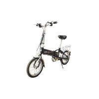 China 14 Inch Hybrid Folding Electric Bike , Foldable Electric Bicycle With Lithium Battery on sale