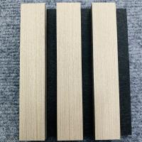 China Natural Veneer Oak Sound Proof Acoustic Panels Decorative Acoustic Wood Wall Panel on sale