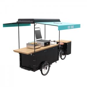 China Classical Scooter  Food Trailer , Cargo Scooter  Food Cart For Burger Vending supplier