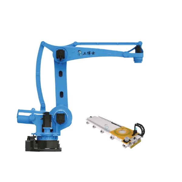6 Ejes CNGBS GBS180-C3200 Brazo del robot de recogida de paletas con tren guía CNGBS como robot industrial