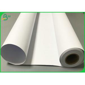 Garment Plotting Paper Rolls 50GSM TO 120GSM White Color Inkjet Printing Paper