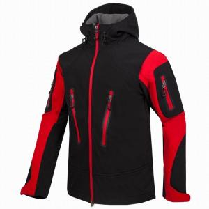 China Outdoor autumn winter  best mens mountaineering jacket windbreak softshell skiing coat supplier