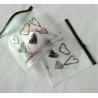 matt frosted PVC slider zipper bag plastic bag with zipper/pvc zipper lock slider bag/resealable pvc slider zip poly bag